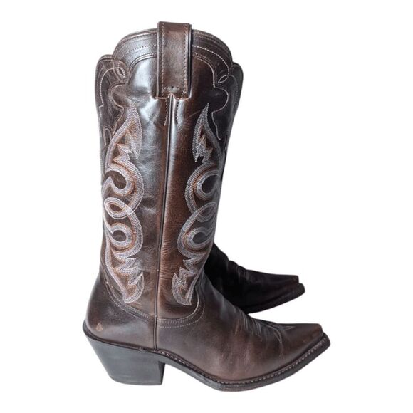 JUSTIN BOOTS Women's Classic L430 Testa Torino Western Boot Size 8B - Picture 2 of 9